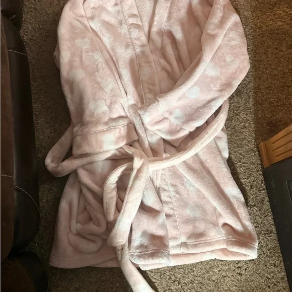 Kate Spade Blush Heart Print Robe - Picture 2 of 4